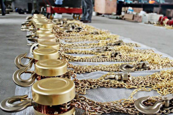 冠航機械彰顯了國產(chǎn)手拉葫蘆廠家的實力